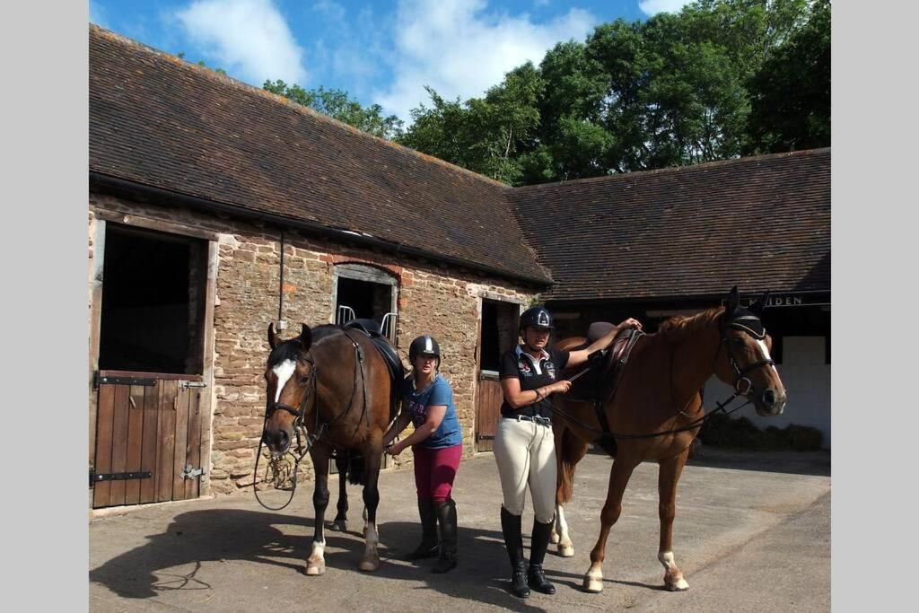 Upper Heath Farm - Stable Cottage Ludlow Craven Arms Eksteriør bilde